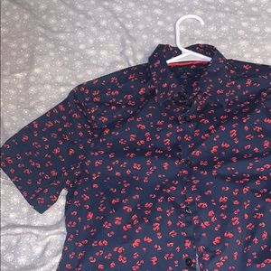 Shirt sleeve flower Shirt